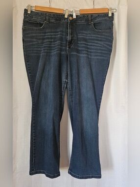 M Jeans Maurices Size 24W Short Straight Mid Rise